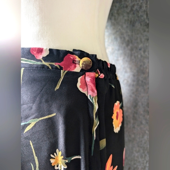 Y2K Vintage GSL Maxi Florals Cottagecore Skirt - Picture 3 of 4